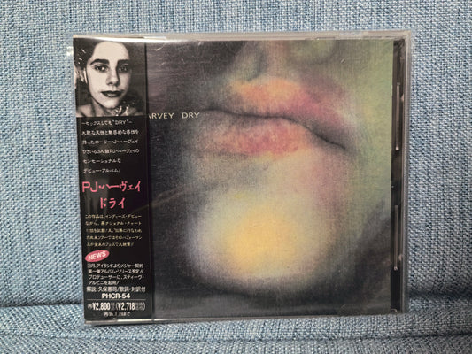 PJ Harvey – Dry – Japanese CD – actual item photograph 1