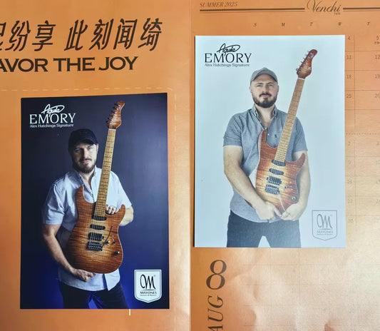Alex Hutchings Music Posters — Set of 2