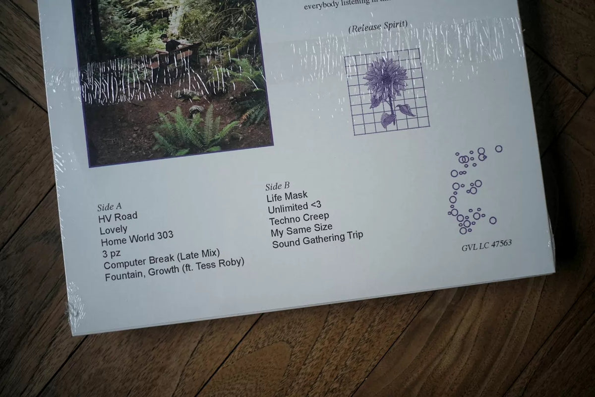 Khotin – Release Spirit – Purple Smoke Vinyl LP – actual item photograph 6