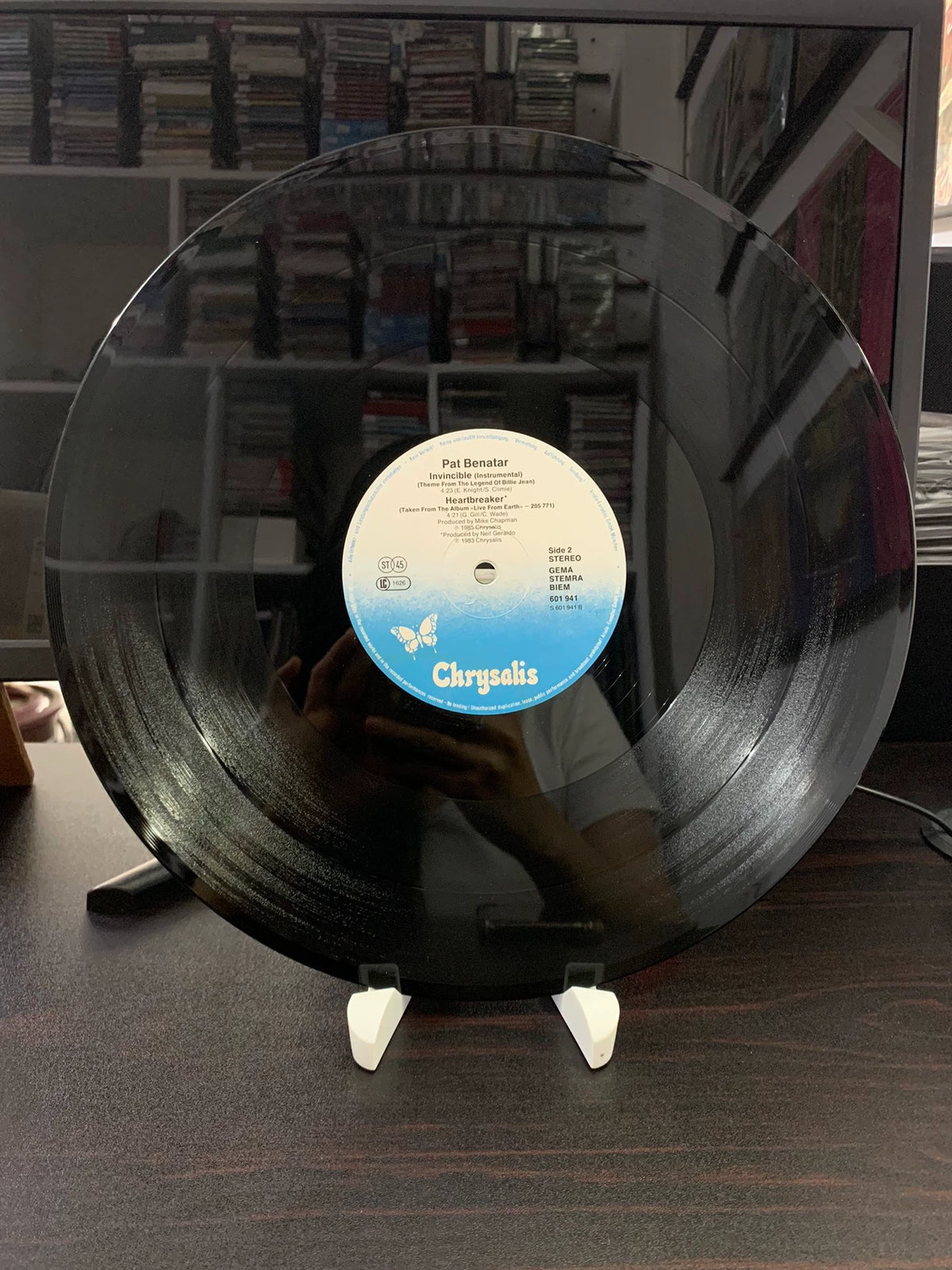 Pat Benatar – Invincible (Theme From The Legend Of Billie Jean); actual item detail