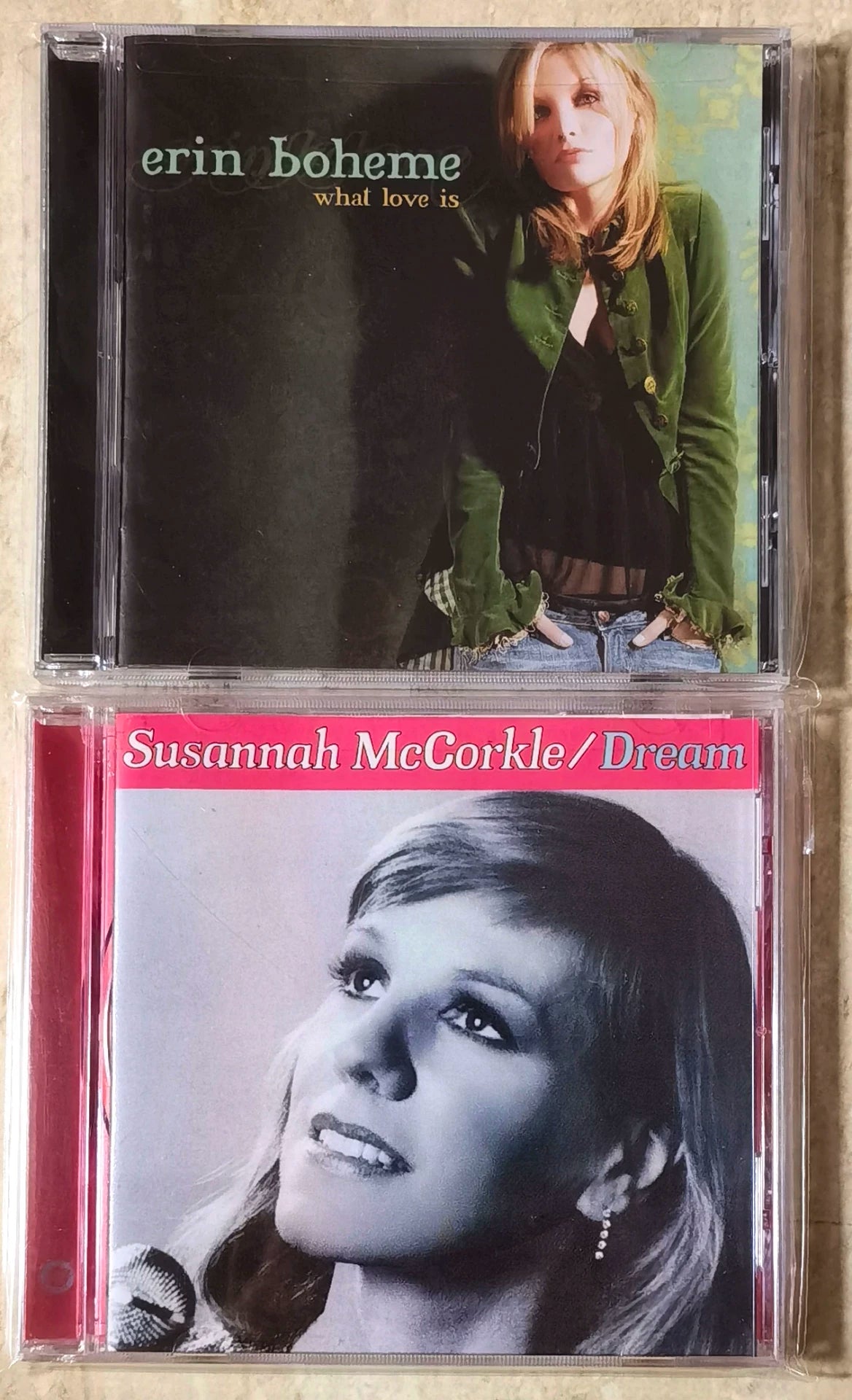 Erin Boheme / Susannah McCorkle – What Love Is + Dream – US 2CD Bundle