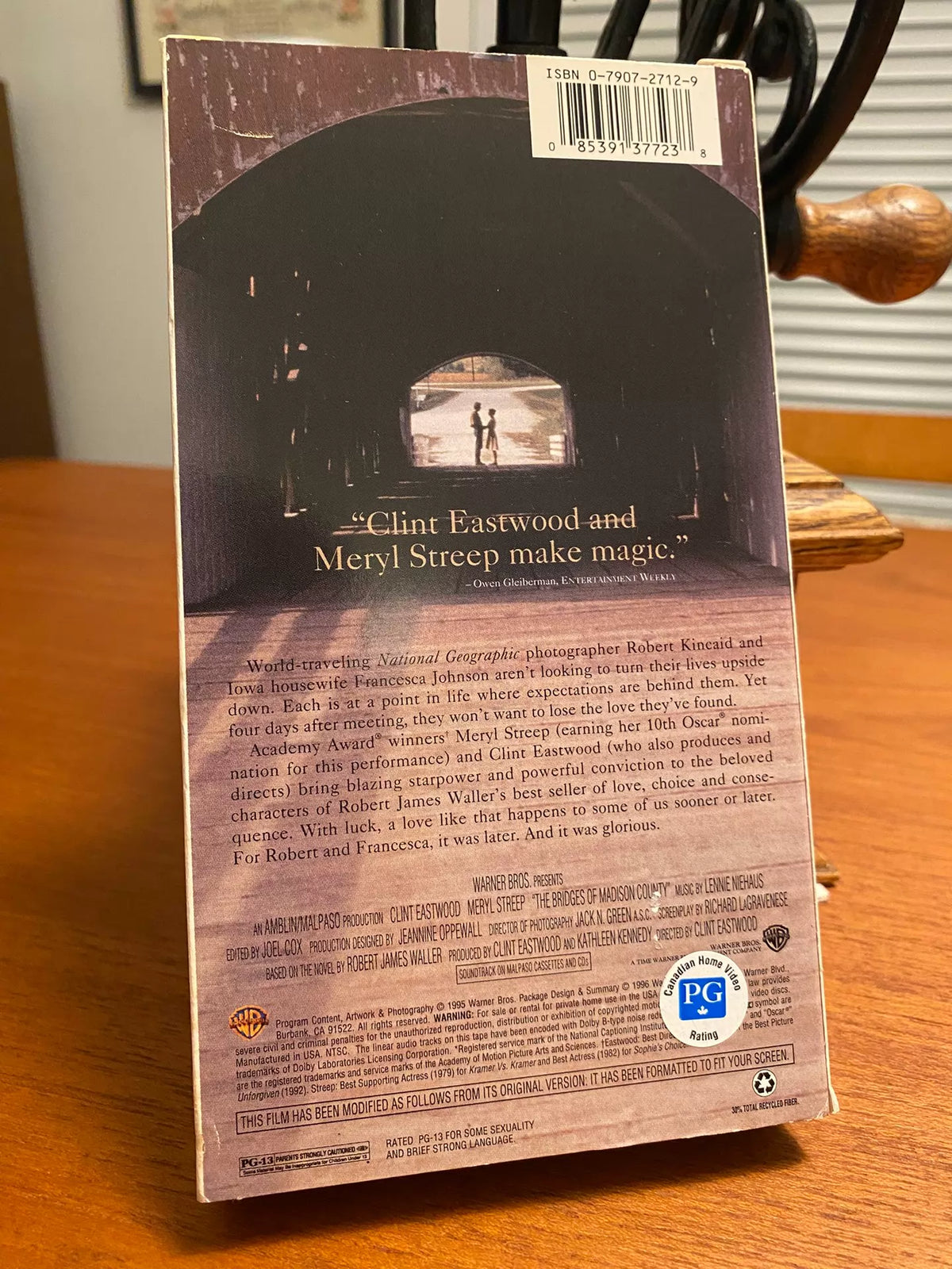 The Bridges of Madison County – English-Language VHS – photo 3