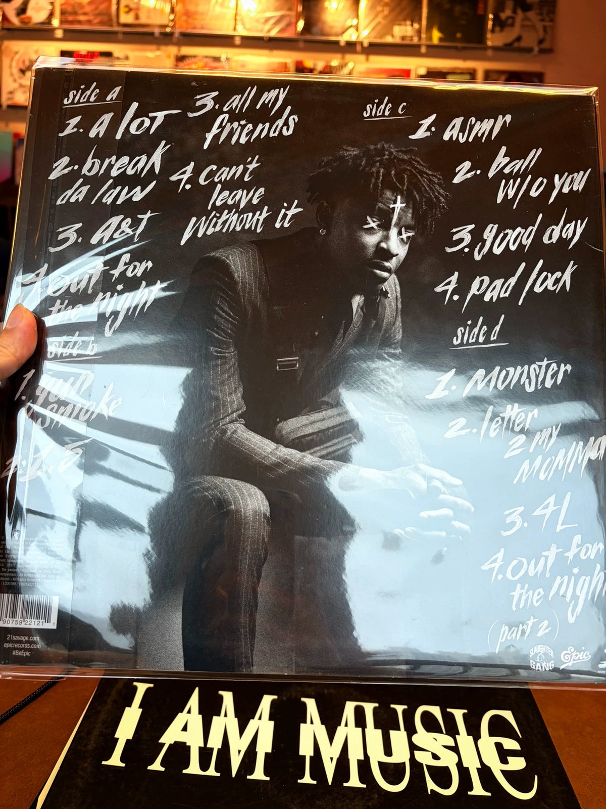 21 Savage – I Am > I Was (2LP) – photo 2