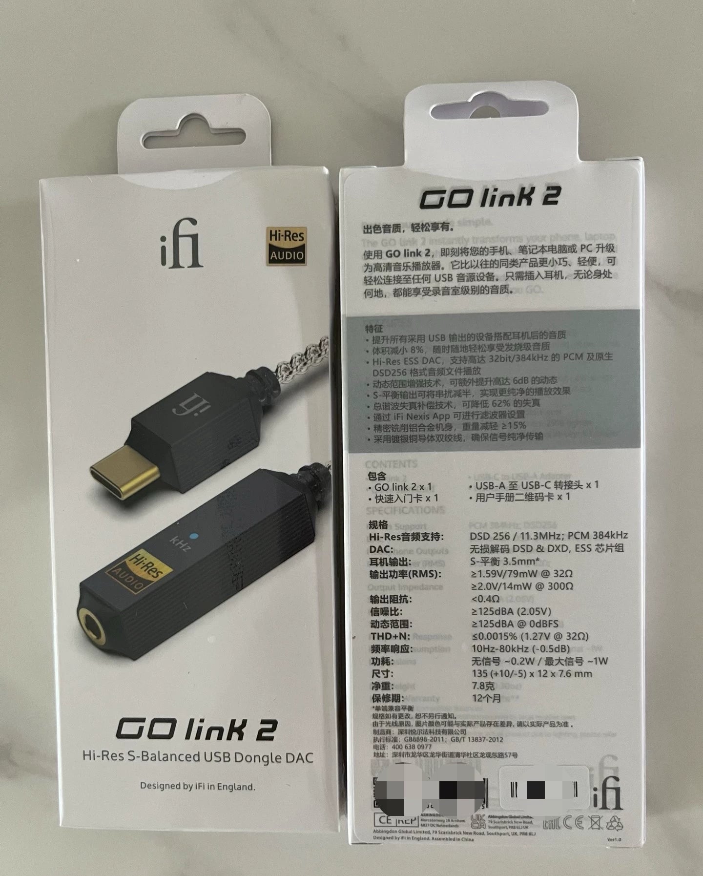 iFi GO link 2 USB-C DAC & Headphone Amplifier