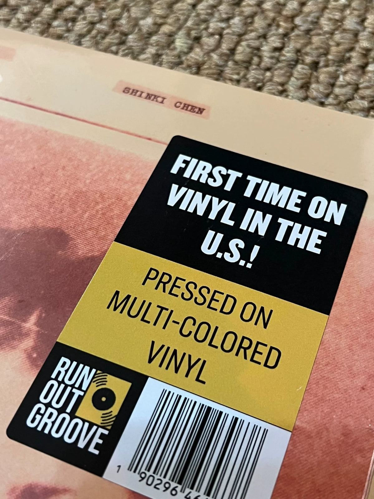 Speed, Glue & Shinki – Eve – RSD 2022 Orange Vinyl (LP)