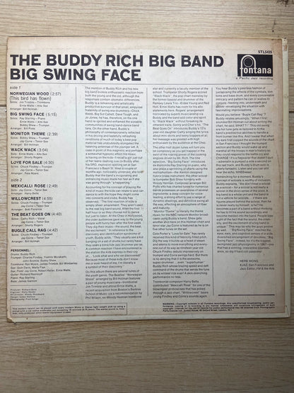 Buddy Rich – Big Swing Face – Fontana LP – actual item photograph 2