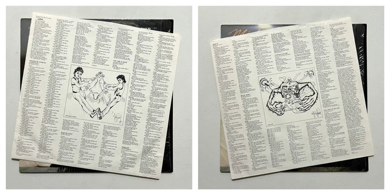 Michael Jackson – Thriller – 1982 US Vinyl with World Club Insert