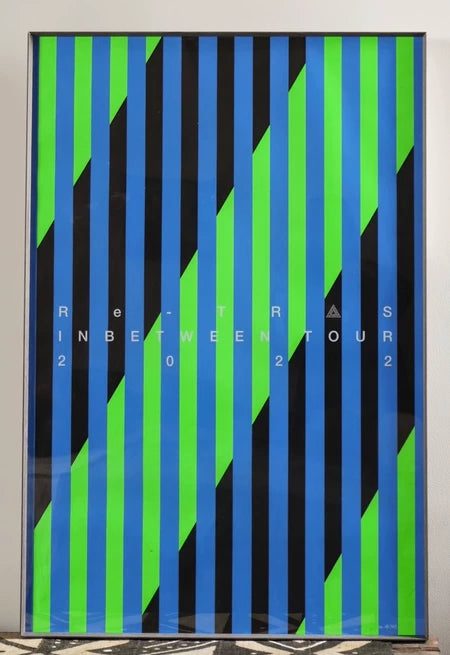 Re-TROS — InBetween 2022 Tour Glow Screenprint Poster