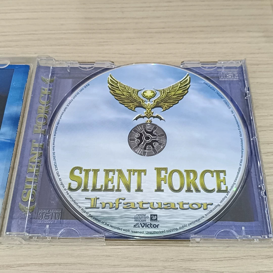 Silent Force – Infatuator – Japanese CD – actual item photograph 2