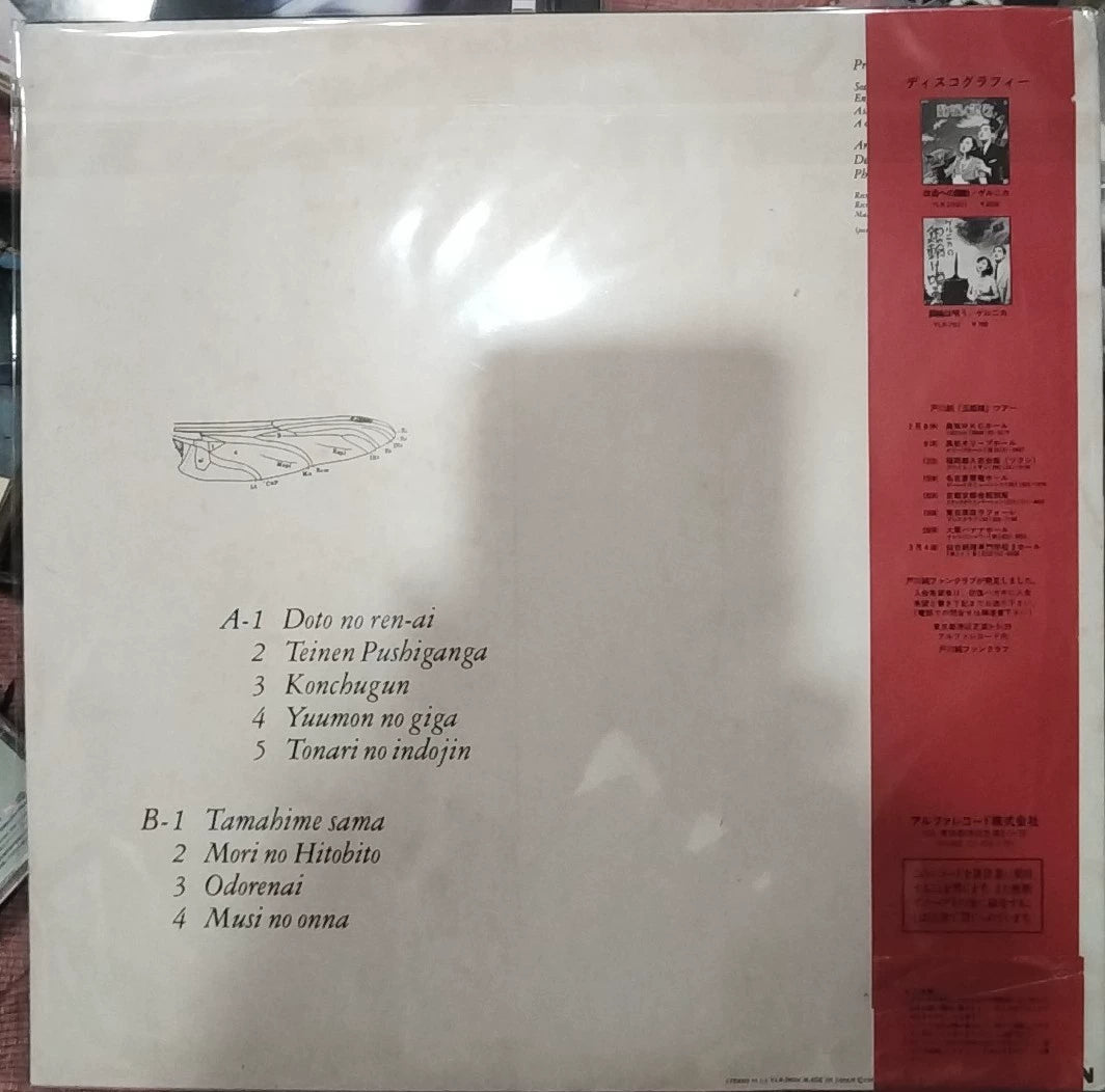 Jun Togawa – Tamahime-sama, Japan (LP) – photo 2