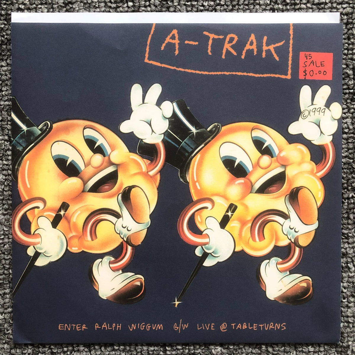A-Trak – Enter Ralph Wiggum / Live @ Tableturns (7") – photo 1
