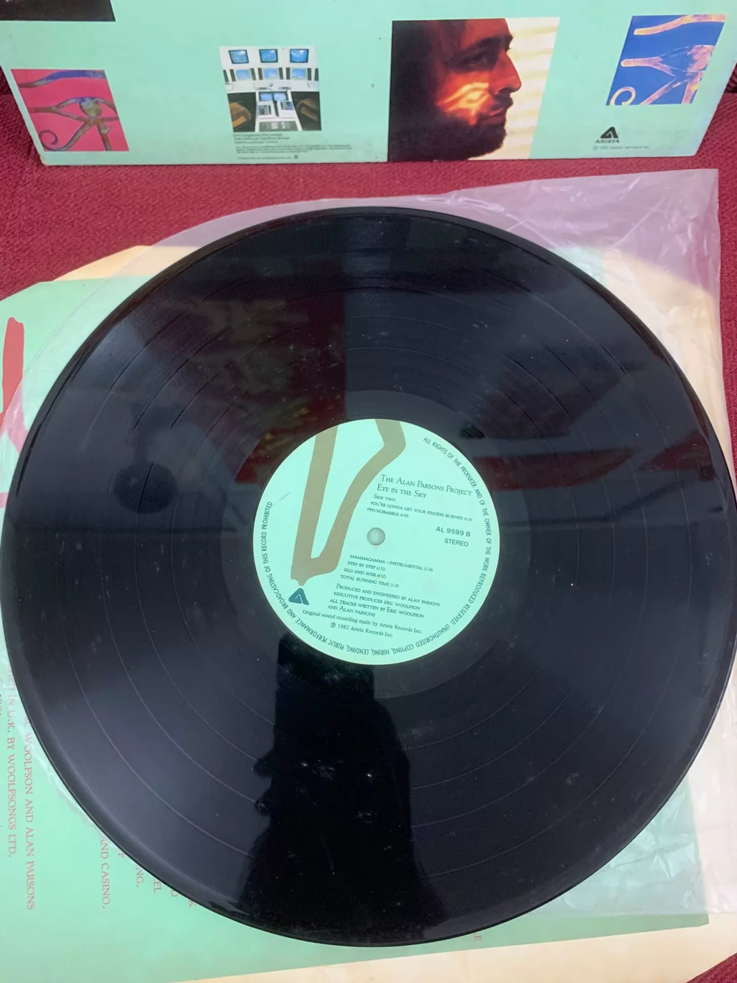 The Alan Parsons Project – Eye in the Sky UK First-Press Vinyl LP