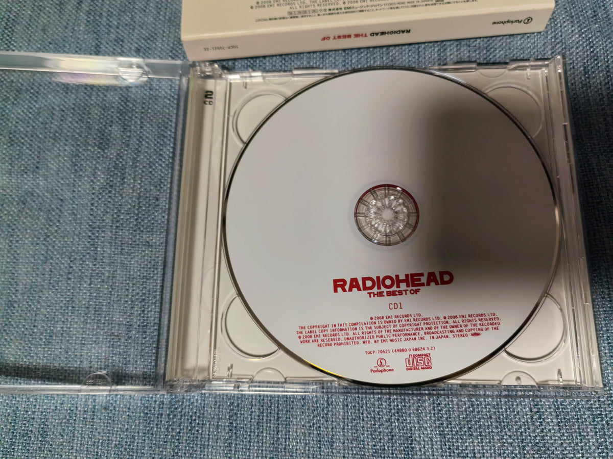 Radiohead – The Best Of – Japanese 2CD with Obi – detail 4