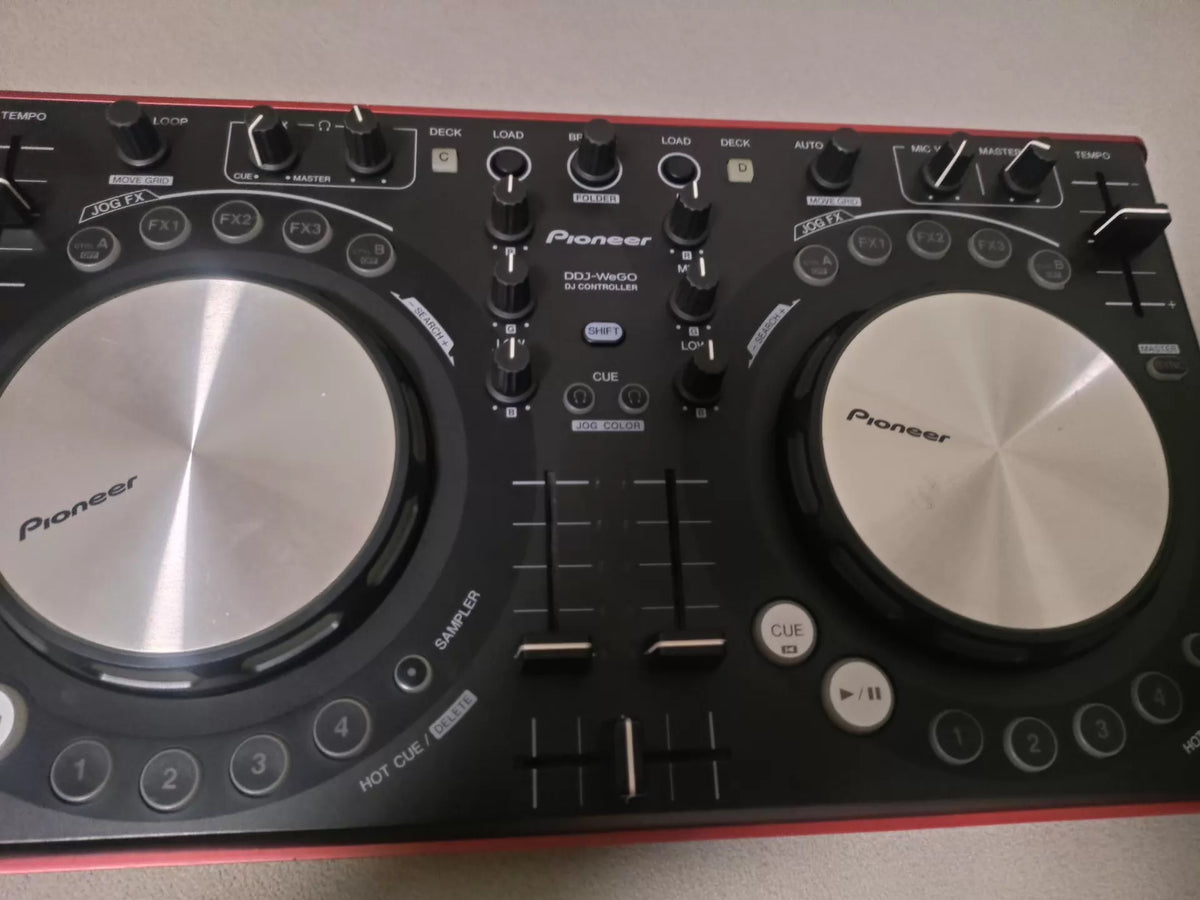 Pioneer DDJ-WeGO – Red DJ Controller – actual item photograph 3