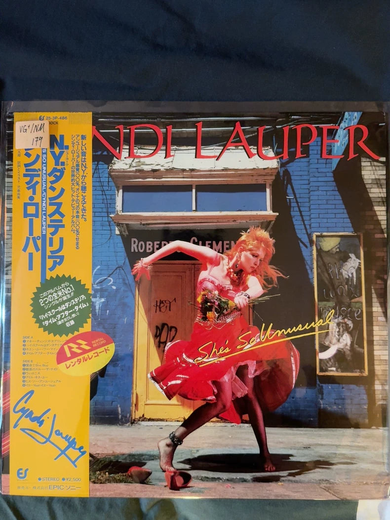 Cyndi Lauper – She’s So Unusual 1983 Japanese First-Press Vinyl LP — Default Title