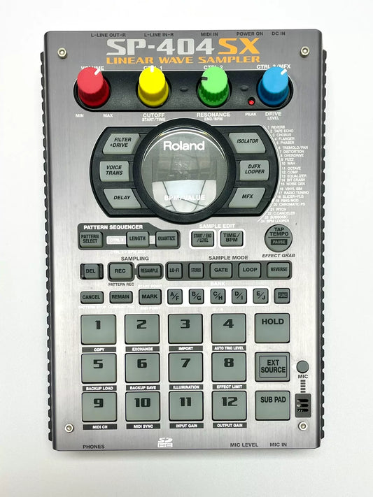 Roland SP-404SX Sampler with DJ TechTools Knobs
