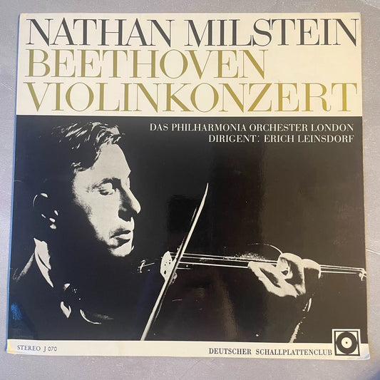 Nathan Milstein – Beethoven Violin Concerto – German Vinyl LP