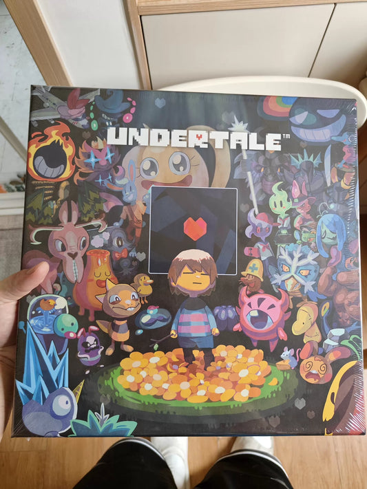 Toby Fox – UNDERTALE Soundtrack – Limited Color Vinyl Box Set (5LP) front cover