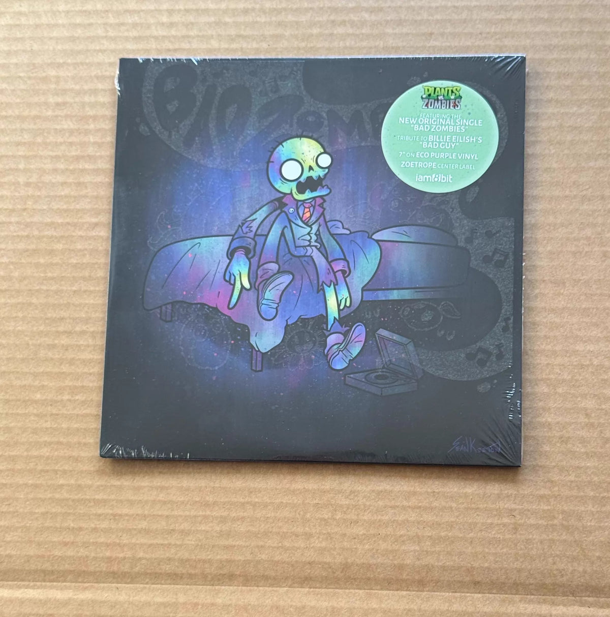 Plants vs. Zombies – Bad Zombies – Eco Purple Vinyl (7-inch)