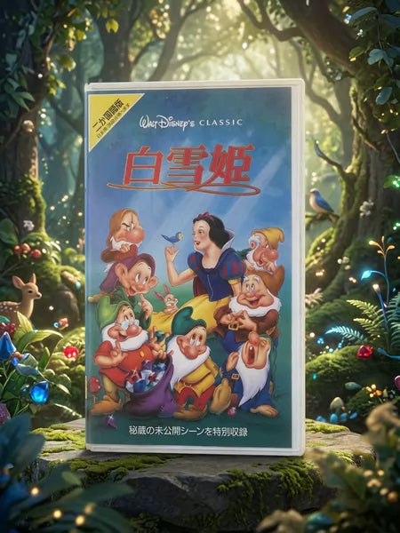 Snow White — 1994 Japanese Bilingual Limited VHS