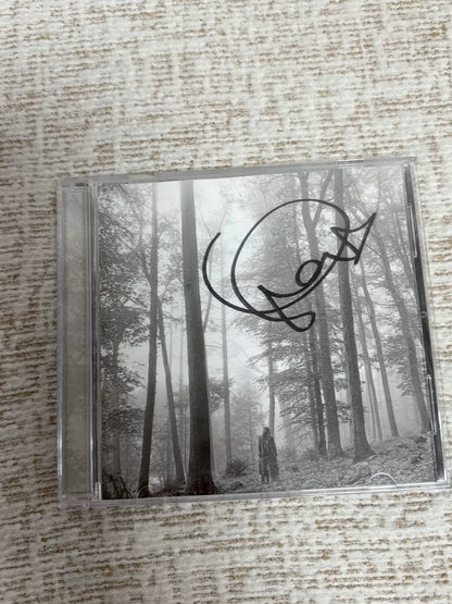 Taylor Swift – Folklore – Signed CD with Heart – Replacement Jewel Case