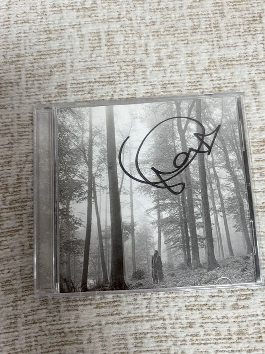 Taylor Swift – Folklore – Signed CD with Heart – Replacement Jewel Case