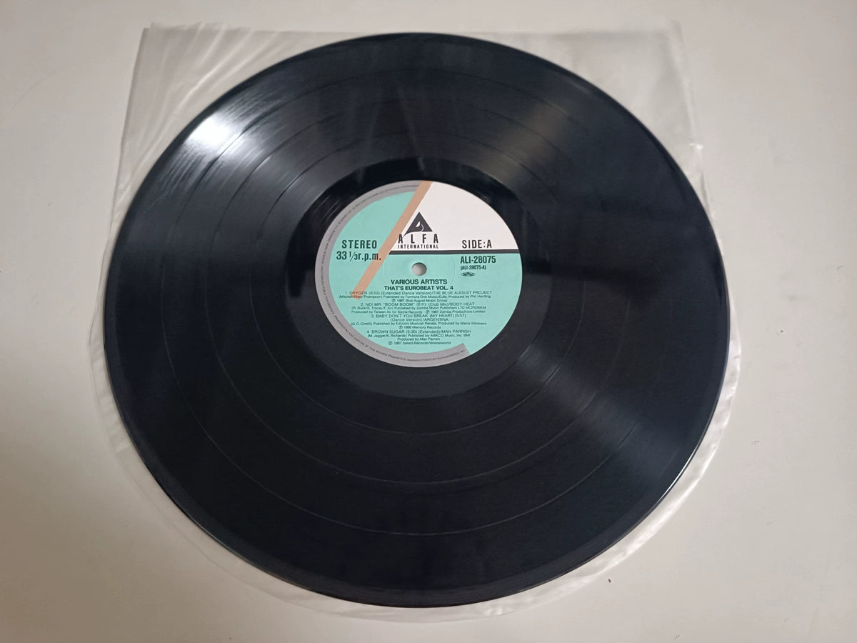 Various Artists – That's Eurobeat Vol. 4; actual item detail