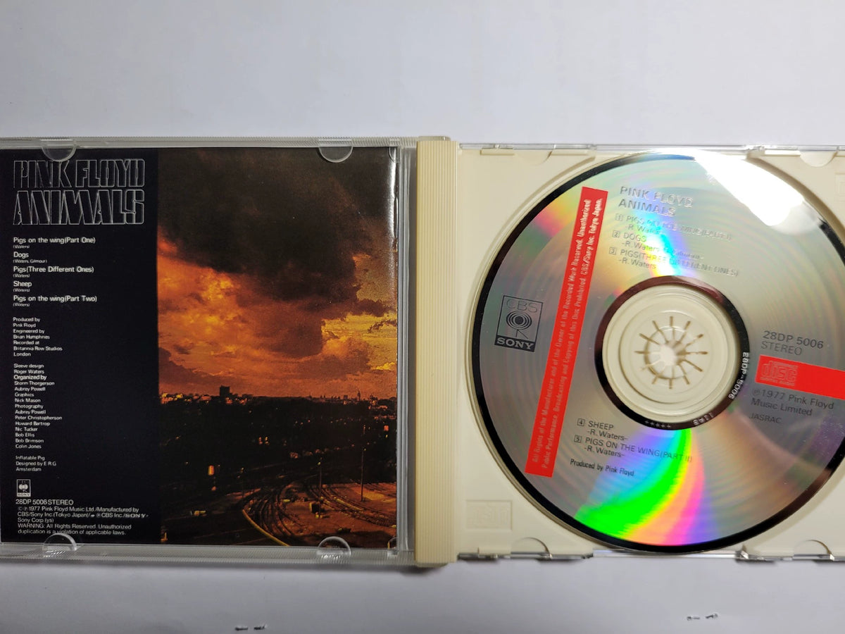 Pink Floyd – Animals – Japanese CD, 28DP 5006 – detail 2