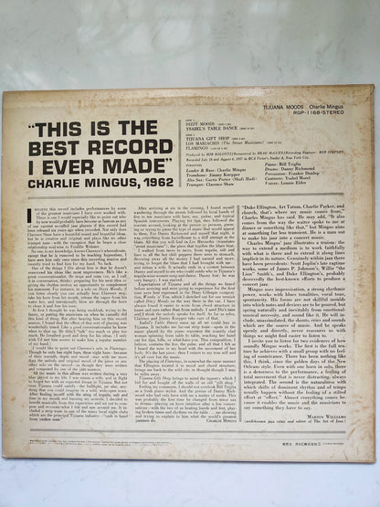 Charles Mingus – Tijuana Moods – Japanese LP – actual item photograph 2