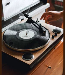 Syitren MANTY 3rd Generation Turntable — Natural Wood
