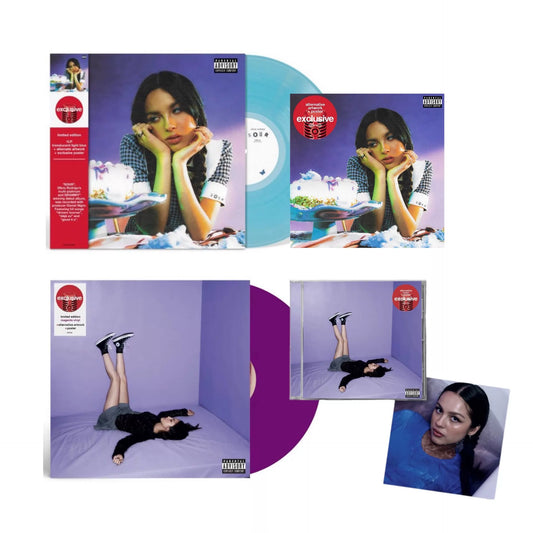 Olivia Rodrigo GUTS / SOUR vinyl record