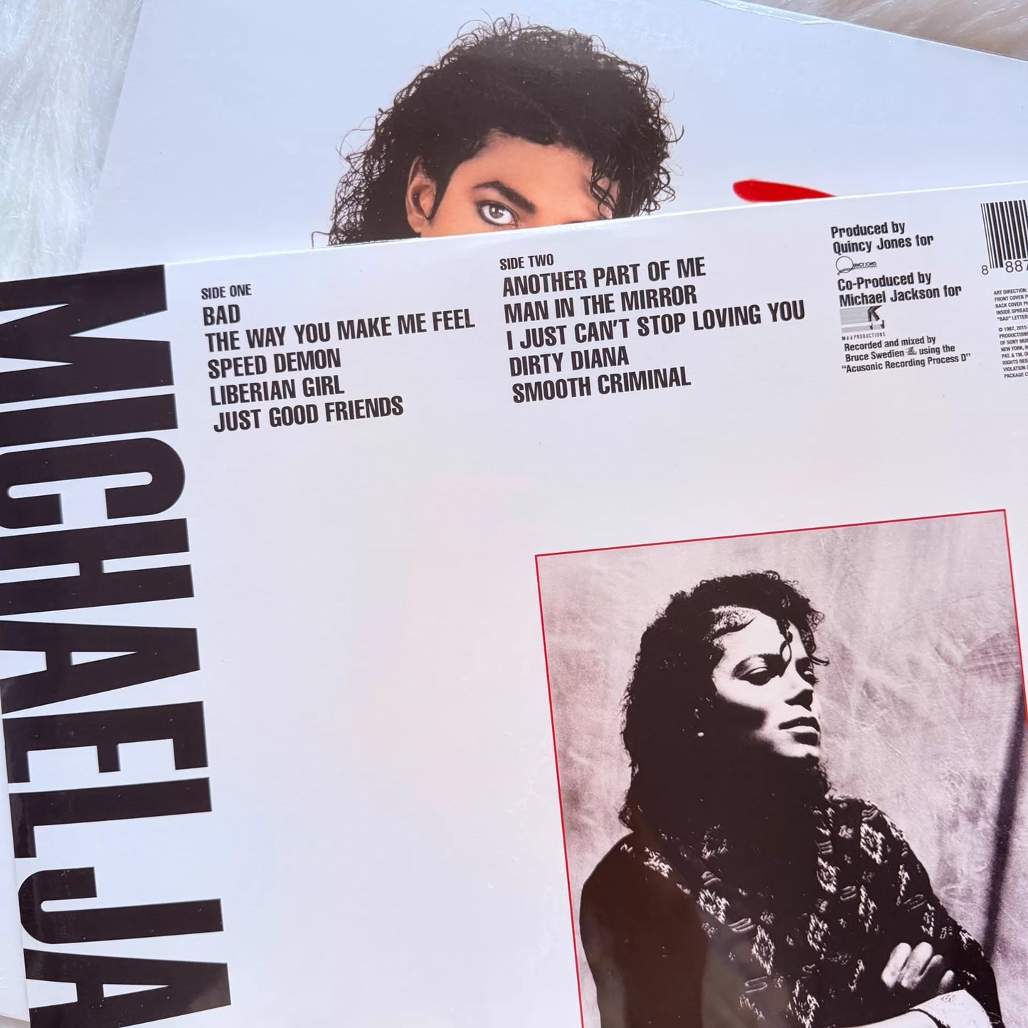 Michael Jackson – Bad – Standard Black Vinyl (LP) — photo 3