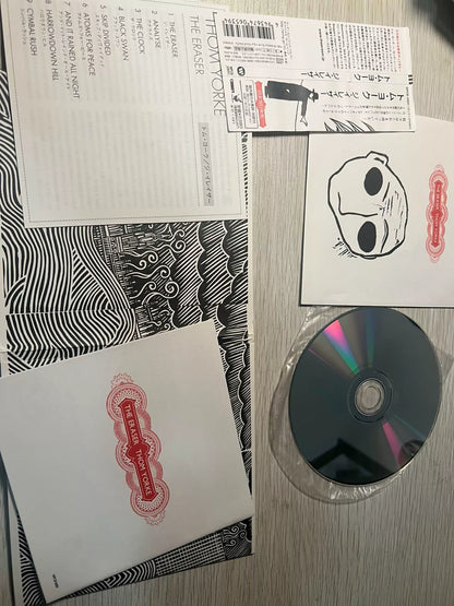 Thom Yorke – The Eraser, Japanese CD with OBI – actual item photograph 2