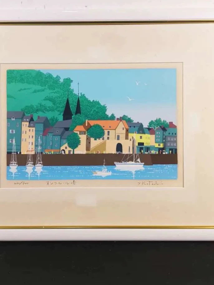 Harbour Town – Framed Numbered Print 462/500 – actual item photograph 5
