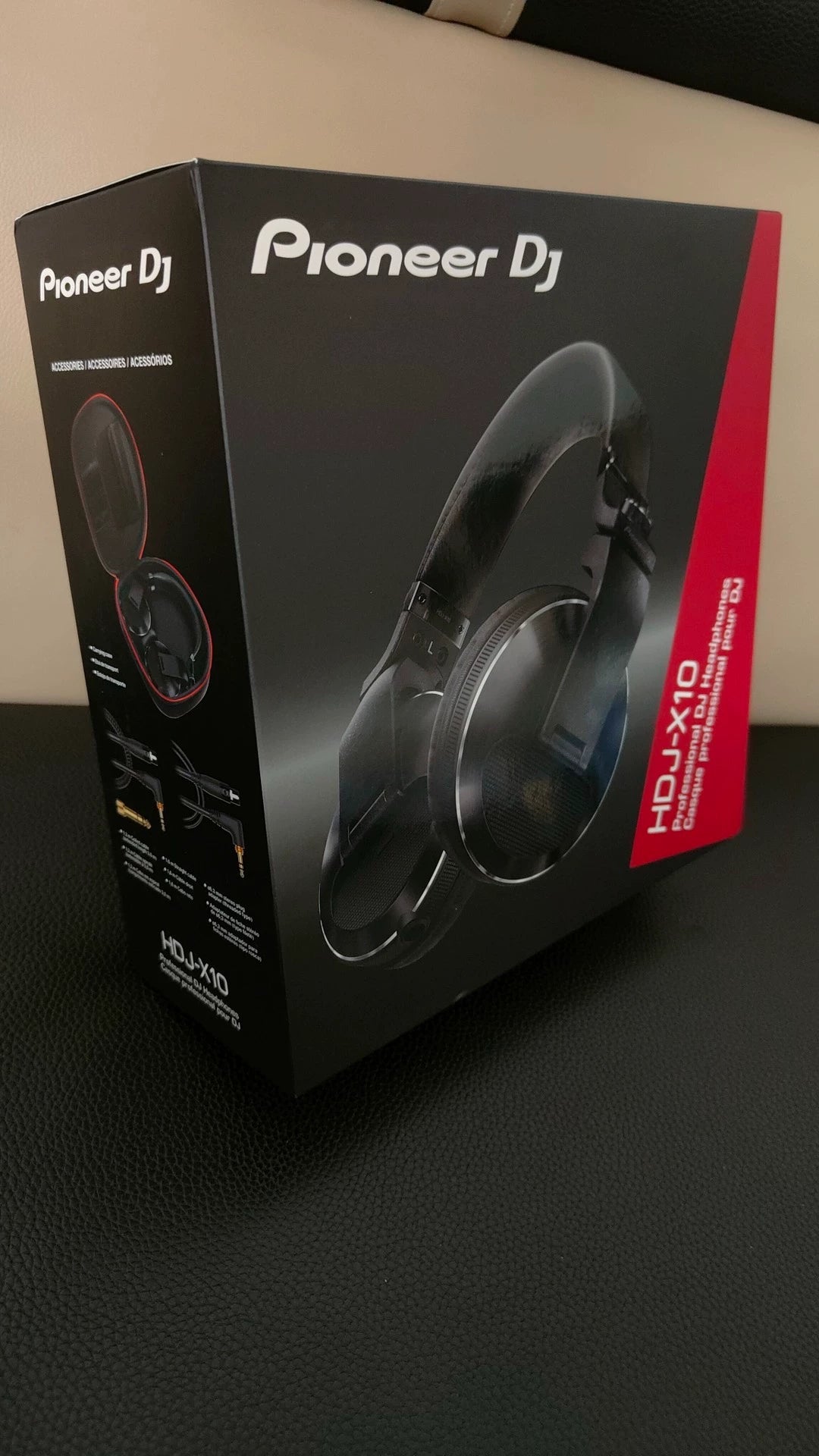 Pioneer DJ HDJ-X10 – Black DJ Headphones, Sealed – detail 3