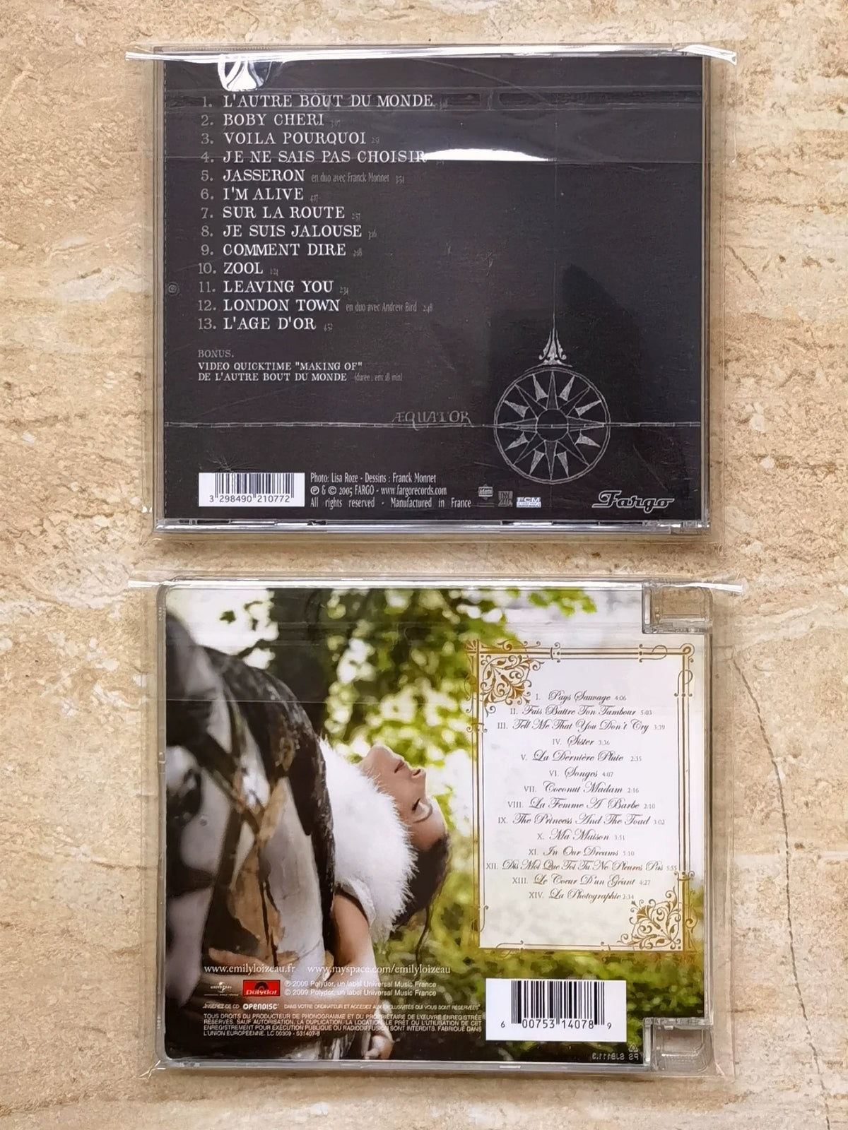 Emily Loizeau – L'Autre Bout du Monde + Pays Sauvage – French 2CD Bundle
