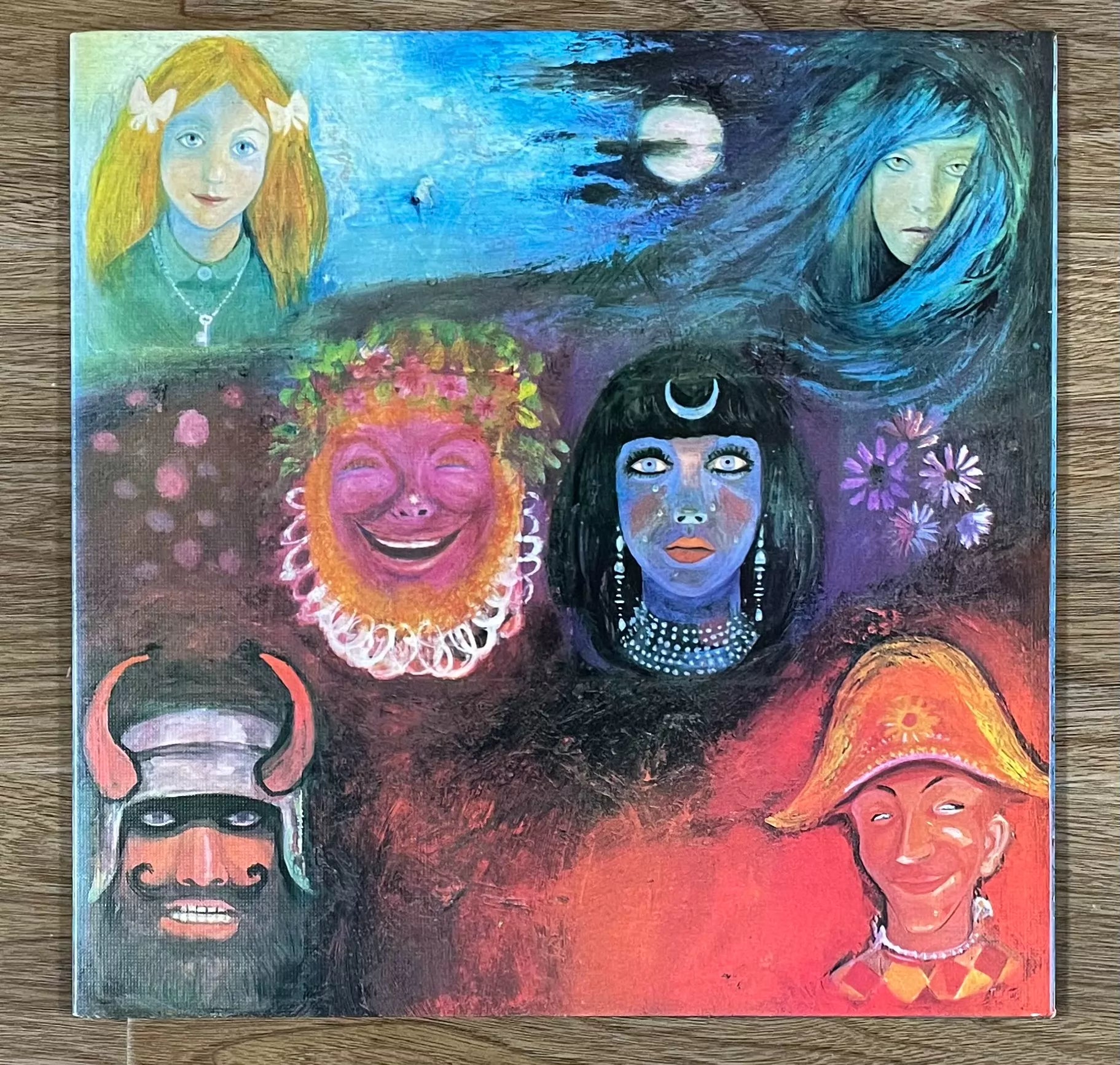 King Crimson – In the Wake of Poseidon 1972 UK Vinyl LP — front view