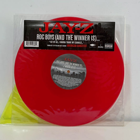Jay-Z – Roc Boys (And the Winner Is...), Red Vinyl (12") – photo 1