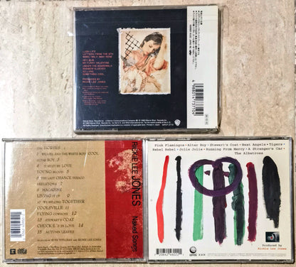 Rickie Lee Jones – Girl at Her Volcano + Naked Songs + Traffic from Paradise – 3CD Bundle