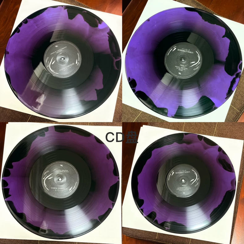 Ariana Grande – Dangerous Woman – European Purple & Black Vinyl – Repaired Sleeve