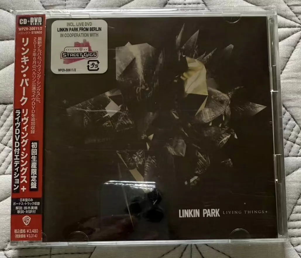 Linkin Park – Living Things + – Japanese CD & DVD – actual item photograph 1