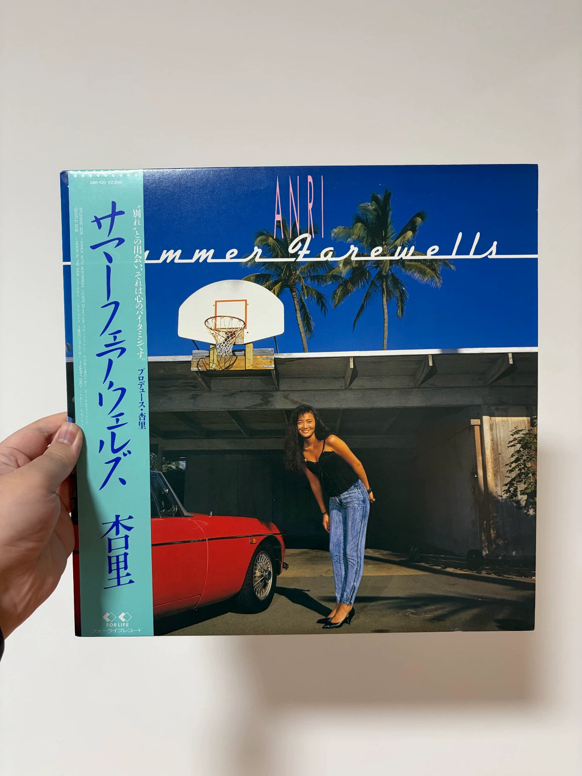Anri – Summer Farewells 1987 Japanese First-Press Vinyl LP with Obi — product detail 2