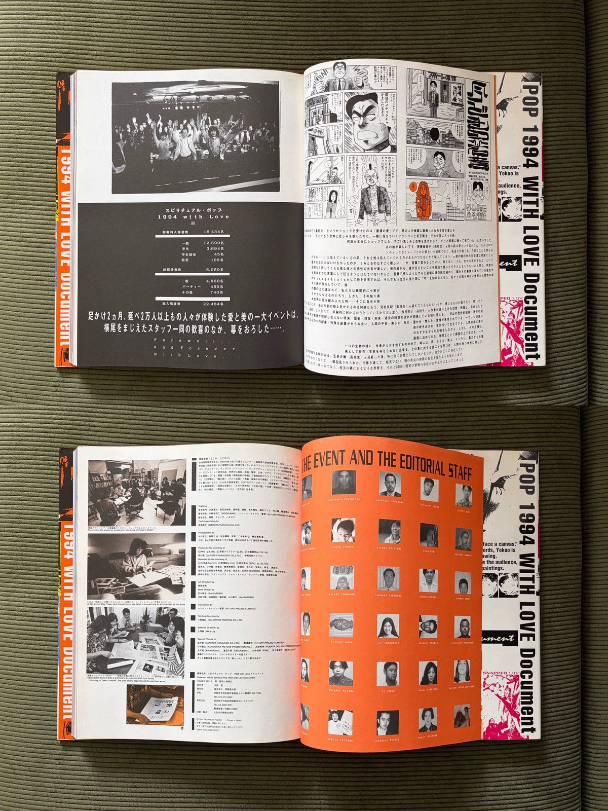 Tadanori Yokoo – Spiritual Pop 1994 with Love Document – photograph 8