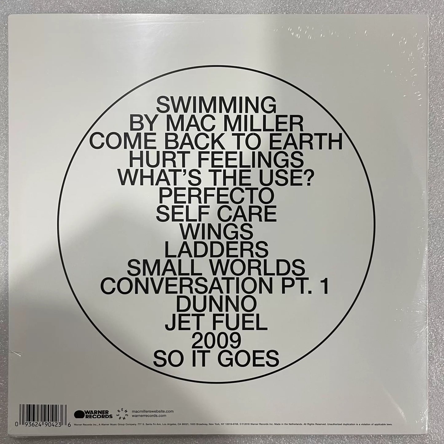 Mac Miller Swimming vinyl record photo 2