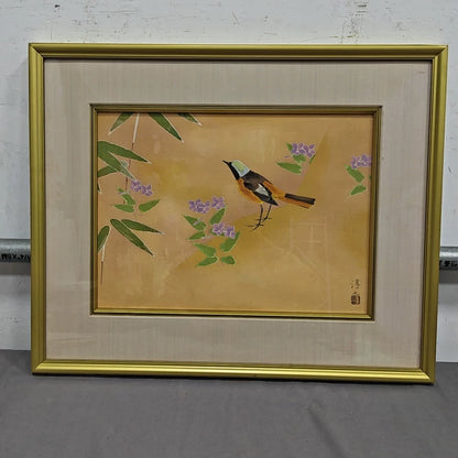 Atsushi Uemura – Violet Field – Framed Woodblock Print 12/200