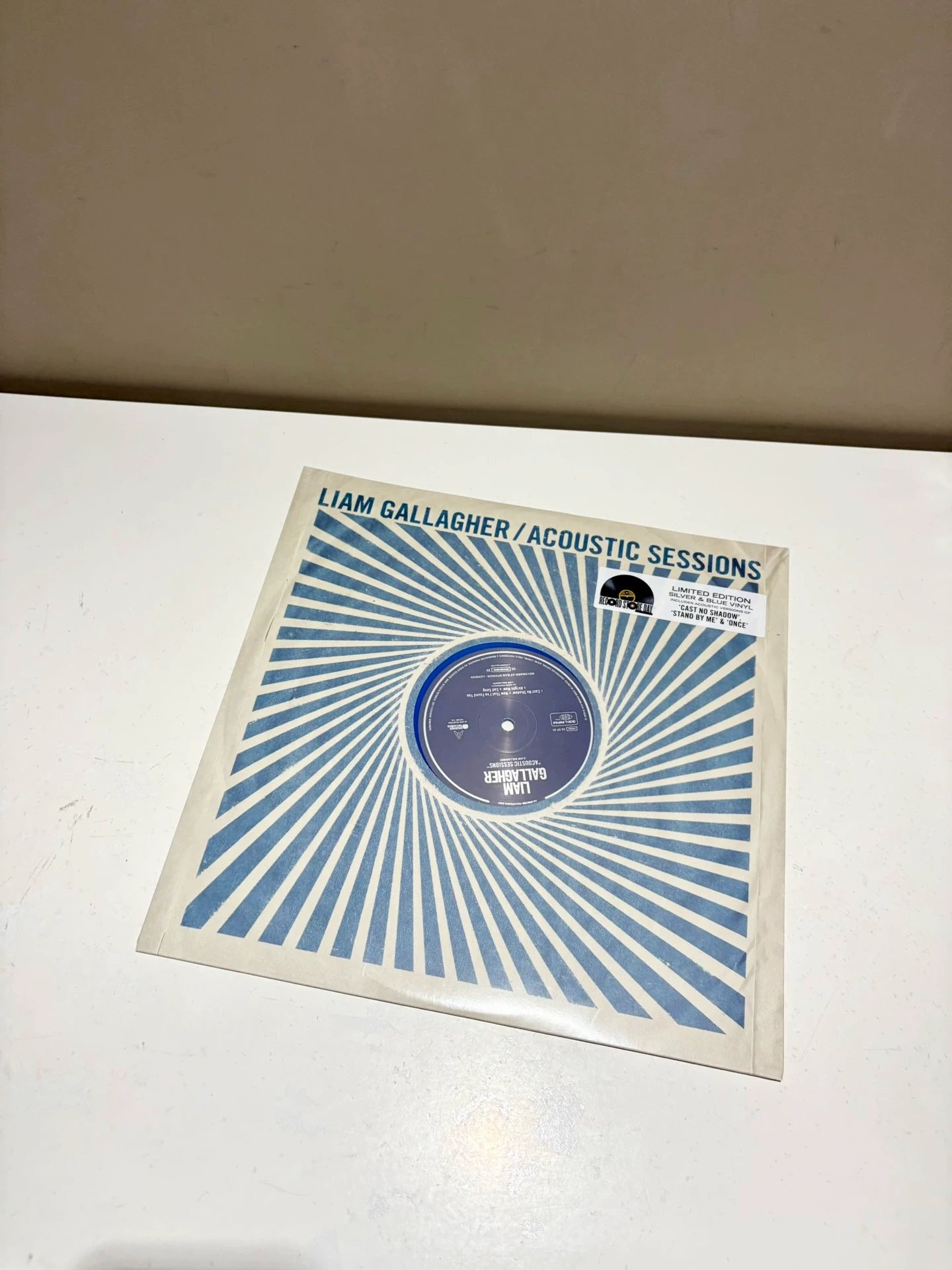 Liam Gallagher – Acoustic Sessions – RSD Silver & Blue Vinyl (LP)