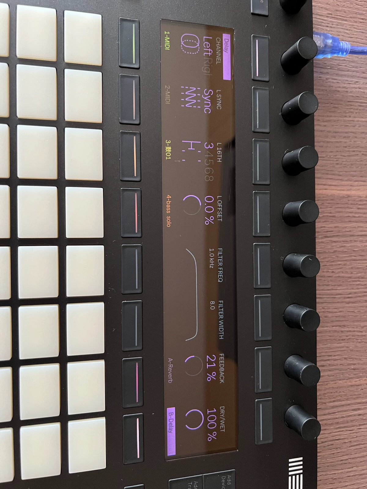 Ableton Push 2 – MIDI Performance Controller – actual item photograph 8