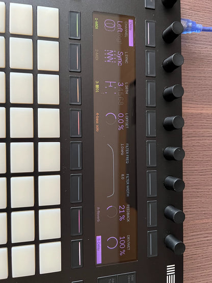 Ableton Push 2 – MIDI Performance Controller – actual item photograph 8