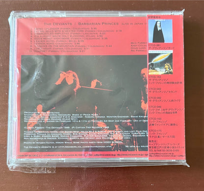 The Deviants – Barbarian Princes: Live in Japan 1999 – Japanese CD – detail 2