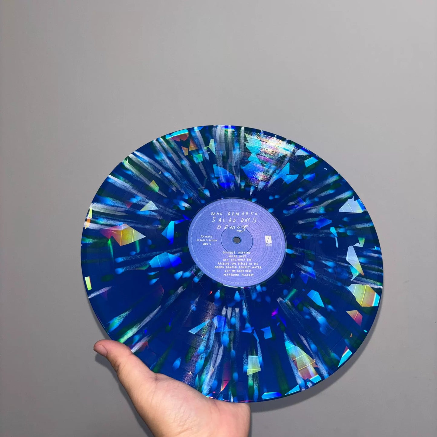 Mac DeMarco – Salad Days Signed Blood Records Blue Boy Edition Vinyl